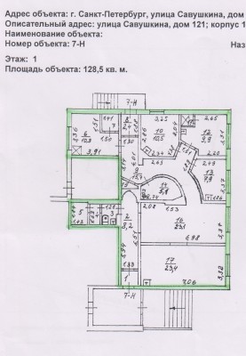  г.Санкт-Петербург, ул. Савушкина, д. 121